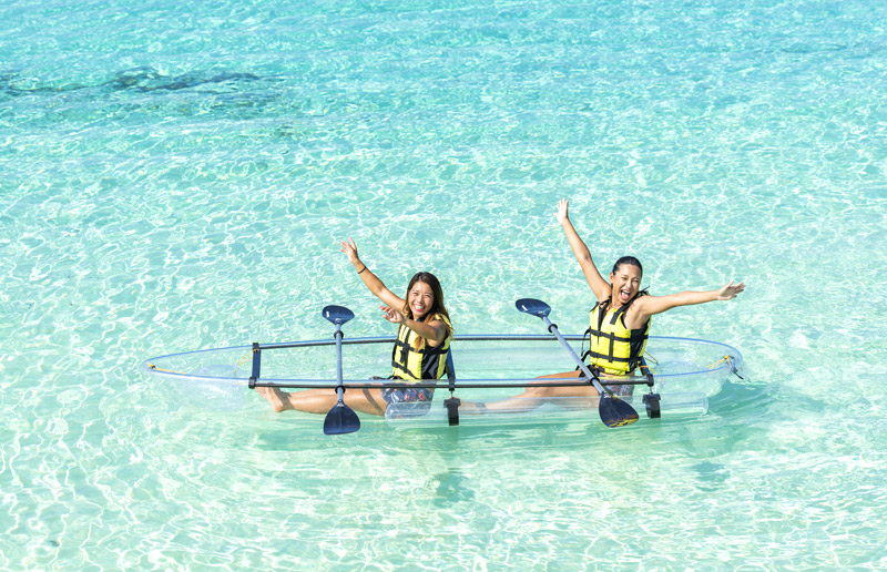 [Okinawa / Miyakojima Recommended Shop] Featured plan starting in December 2019! Cruising the most beautiful sea in the Orient with a clear kayak!